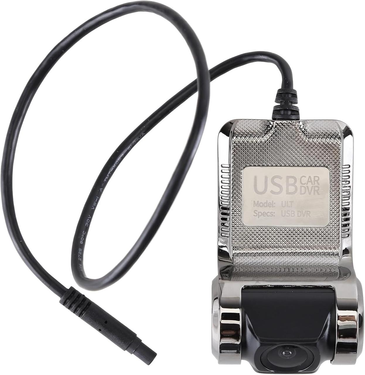 Автомобільна камера переднього вигляду відеореєстратор USB AHD-720P U2, фото 1