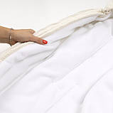 Дитячий зимовий конверт кокон на флісі з утеплювачем у візок коляску від 0 до 10 місяців Тренд Baby XS Молочний, фото 7