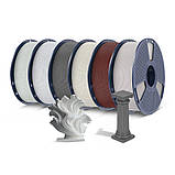 Пластик SUNLU HS PLA Marble Shadow Storm, Reusable Spool, 1.75мм, 1кг, 330м, 190-260°C, Мармур Тіньовий штормовий філамент, фото 9