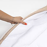 Дитячий зимовий конверт кокон на флісі з утеплювачем у візок коляску від 0 до 10 місяців Тренд Baby XS Лате Беж, фото 4