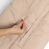 Дитячий зимовий конверт кокон на флісі з утеплювачем у візок коляску від 0 до 10 місяців Тренд Baby XS Лате Беж, фото 8