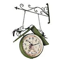 Годинник двосторонні декоративні станційні великі