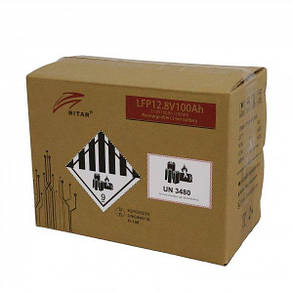 Акумулятор Ritar LiFePO4 LFP12.8V100Ah G1 (Heater), фото 3