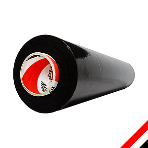 Стретч-плівка Material Чорна 300 м (~ 2.76 кг нетто) х 500 мм х 20 мкм