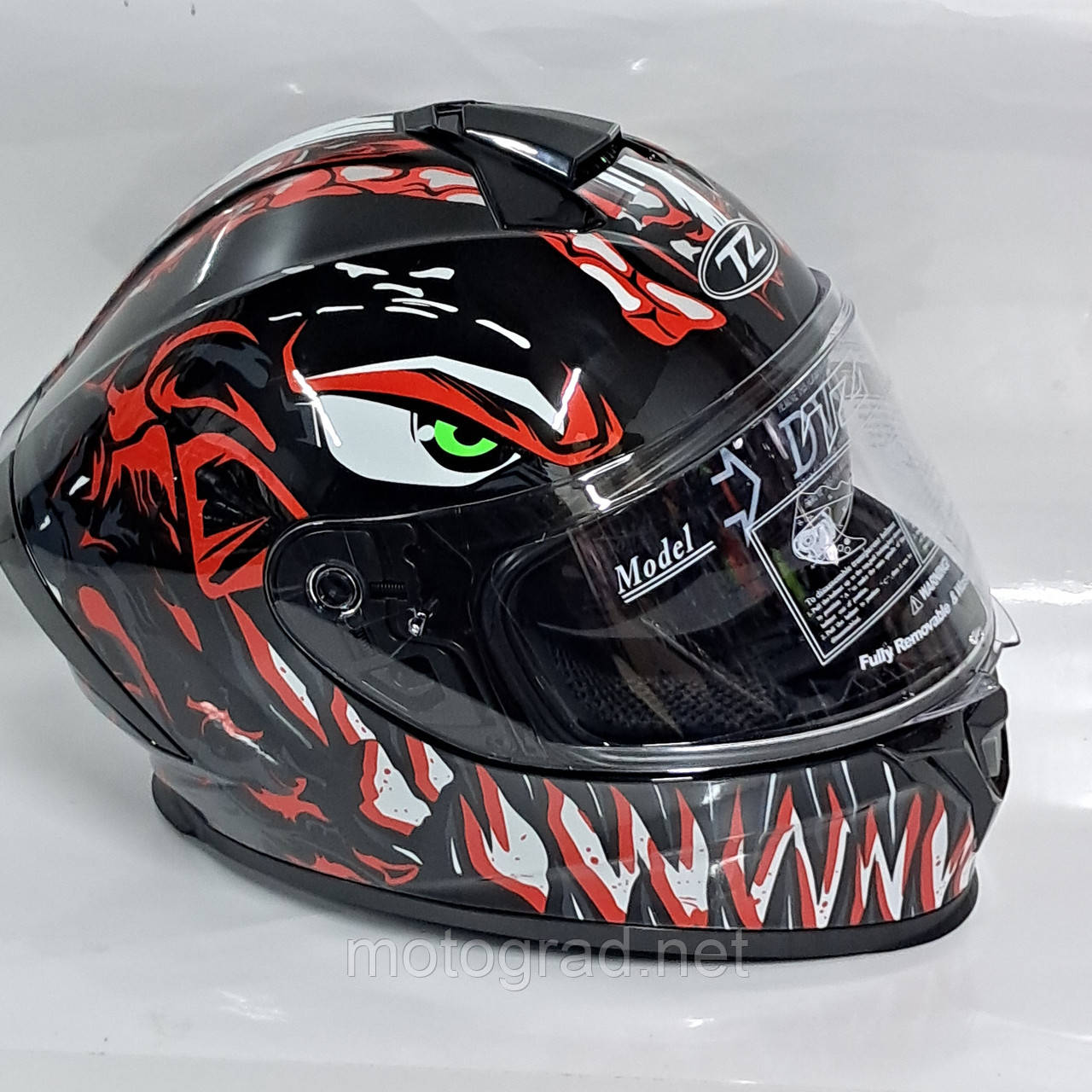 Мото Шлем  Venom monster gloss and dark, фото 1