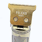 Акумуляторна машинка для стрижки волосся + 3 насадки, від USB, CB-935 / Триммер для стрижки / Чоловічий триммер для бороди, фото 6