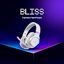 Бездротова ігрова гарнітура Proove Gaming Bliss (APP) white, фото 9