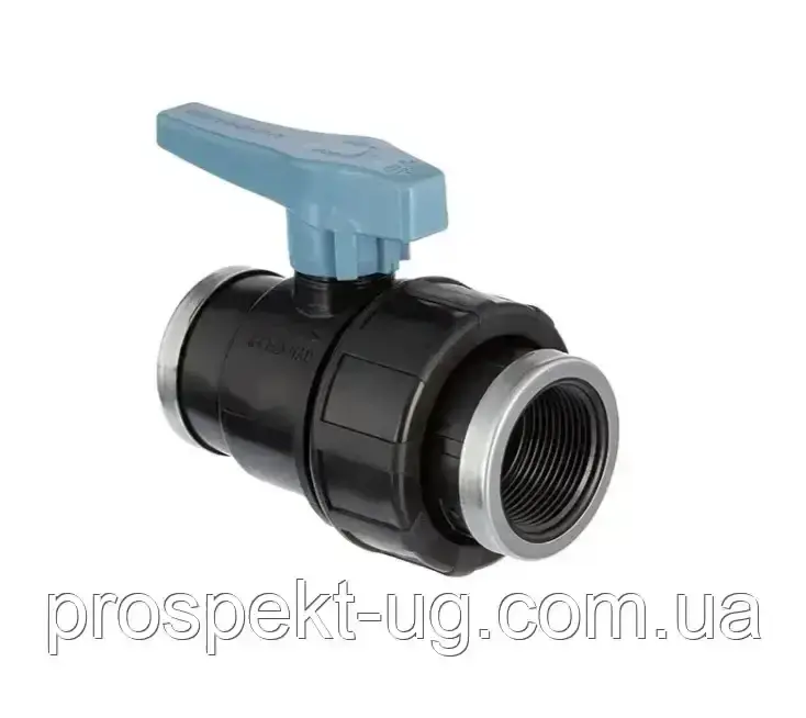 Кран кульовий 2" ВВ Unidelta з внутрішньою різьбою, фото 1