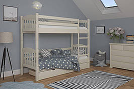 Двоярусне дитяче ліжко Mebigrand Бай-Бай Айворі (S0505Y30R) 90х190 см з ящиками (DMBG-2377)