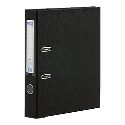 Папка-реєстратор односторонній LUX. JOBMAX. А4. ширина торця 50/55 мм (внутр./зовн.), чорний