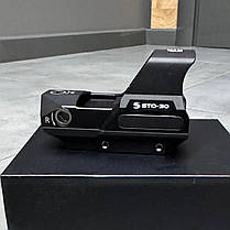 Приціл коліматорний Spina Optics Storm-30T Red Dot Sight, 30 мм, 2 MOA Dot / 62 MOA Circle, фото 5