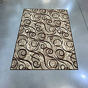 Килим коричневий на повстяній основі СТРІЧКА 1,58*2