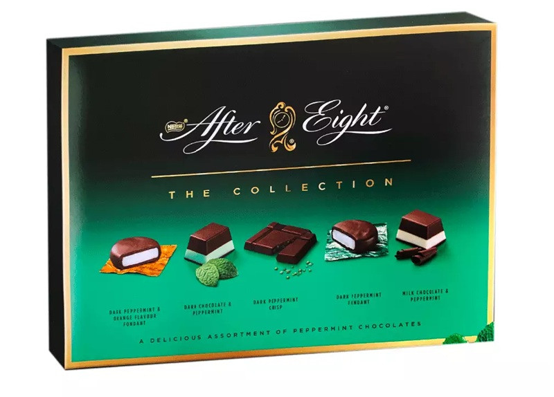 Цукерки Шоколадні Асорті Нестле Nestle After Eight The Collection 199 г Німеччина, фото 1