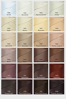 Електронна палітра шнурів Matte Macrame 3 mm