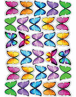 Вафельна картинка "Метелики на торт" /ВК-0037/ - А4