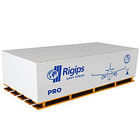 Гіпсокартон Rigips PRO 2500x1200х9,5мм  (стельовий, стандартний)