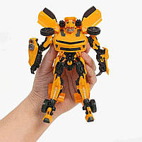 Трансформер Бамблбі 27 см — жовтий робот-автомобіль 611-15A, фото 4