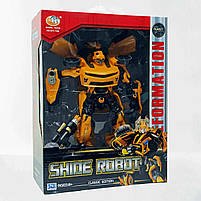 Трансформер Бамблбі 27 см — жовтий робот-автомобіль 611-15A, фото 3