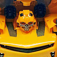 Трансформер Бамблбі 27 см — жовтий робот-автомобіль 611-15A, фото 5