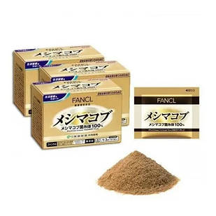 FANCL Phellinus linteus (Meshimakobu) Екстракт міцелію Мешимакобу (PL2) 1100 мг, 3 упаковки х 30 пакетиків