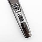 Акумуляторна машинка для стрижки волосся + насадка, SURKER SK-736 / Бездротовий триммер для бороди / Тример чоловічий для стрижки, фото 5