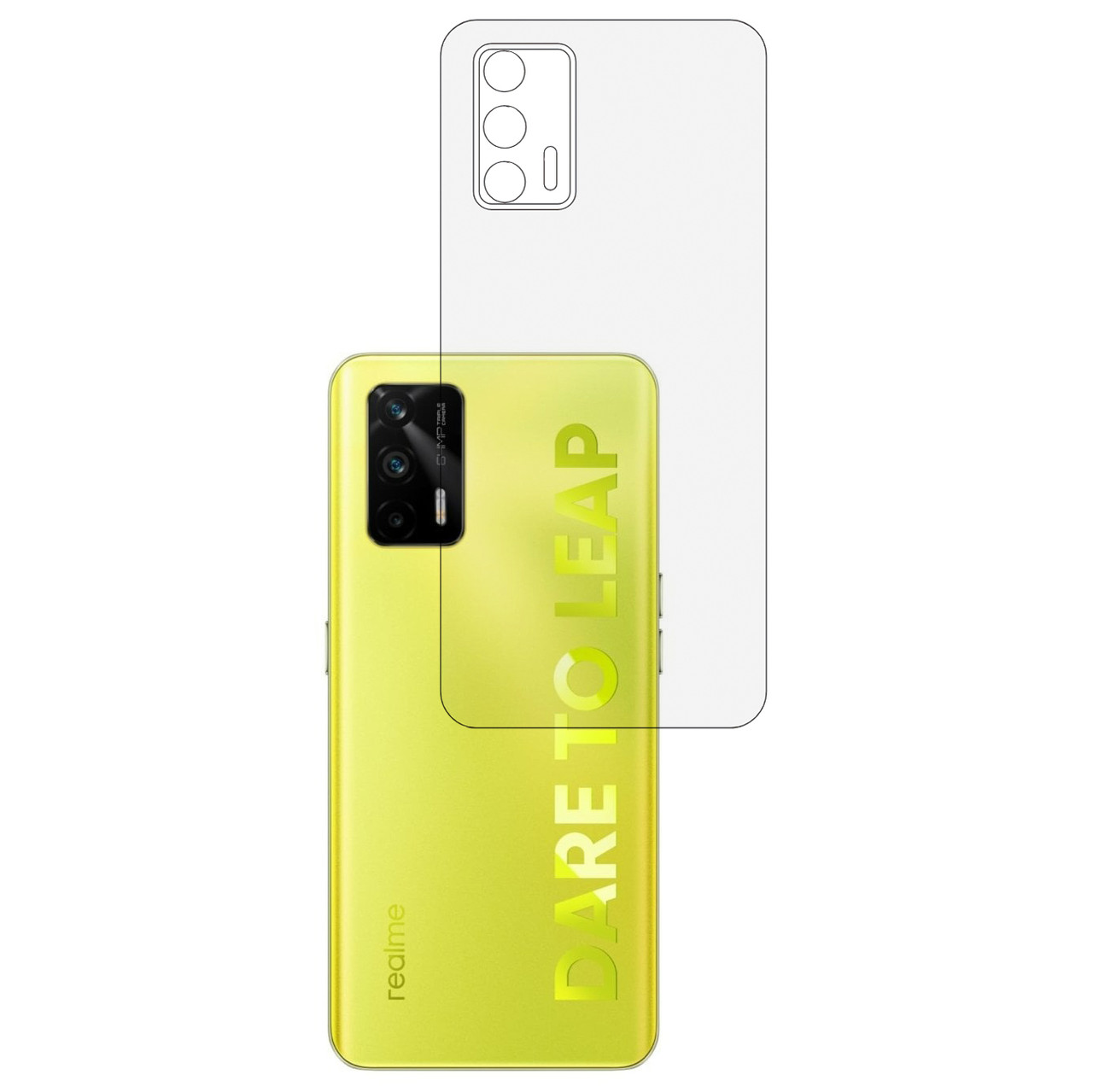 Плівка на задню панель Mietubl HD для Realme Q3 Pro, фото 1