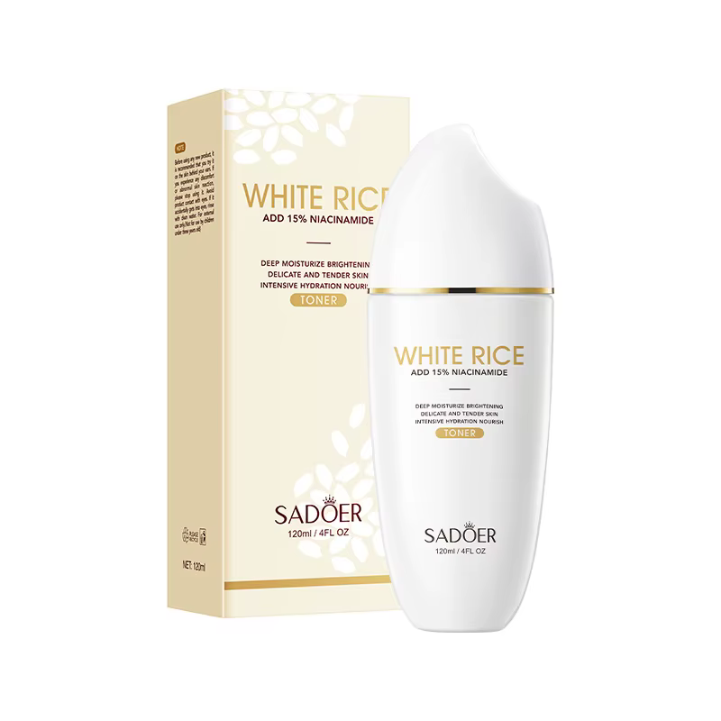 Тонер для обличчя SADOER White Rice Nicotinamide освітлювальний 120 г