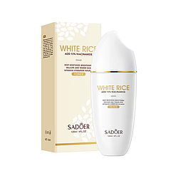 Тонер для обличчя SADOER White Rice Nicotinamide освітлювальний 120 г