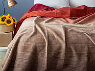 Плед бавовняний Pupilla 200×220 см. Harmony Kahve