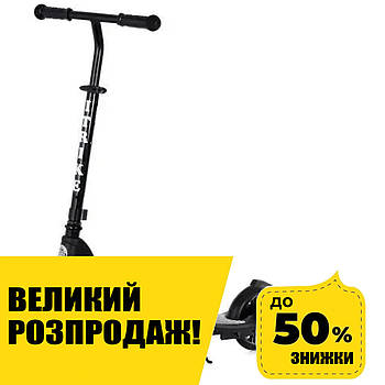 Самокат двоколісний для підлітка iTrike SR 2-082-B Чорний