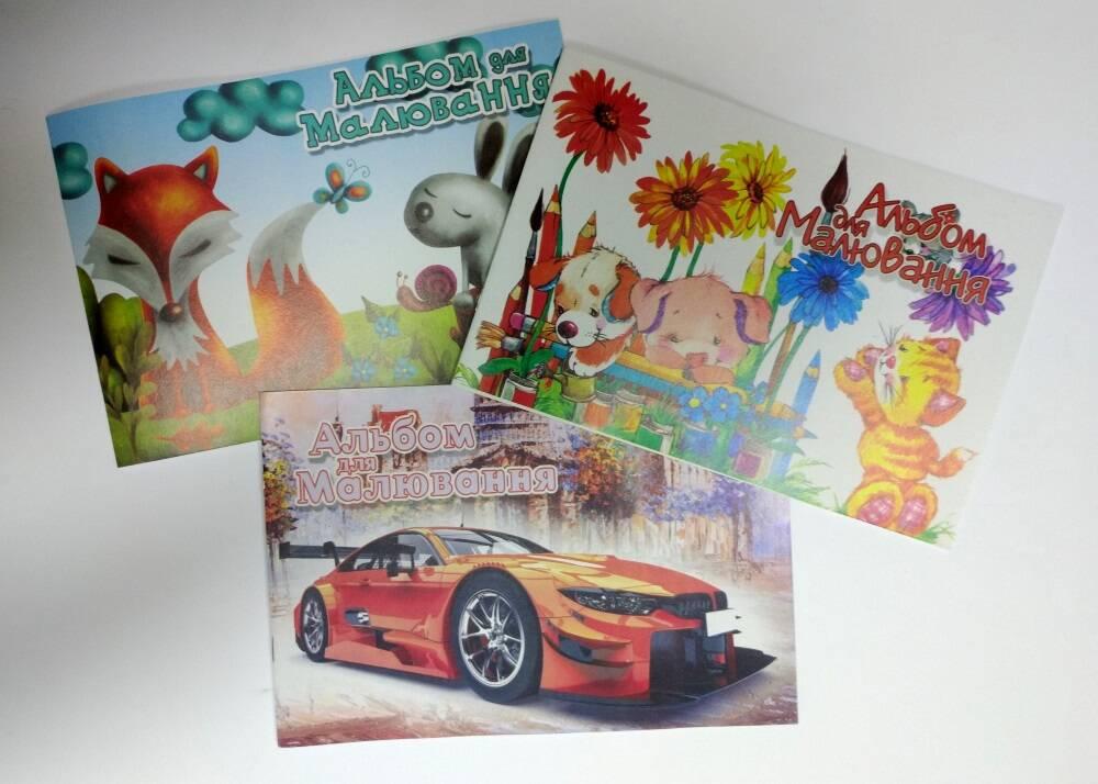 Альбом скоба 12 аркушів, 30*20см, ТМ Колорит, Україна, фото 1