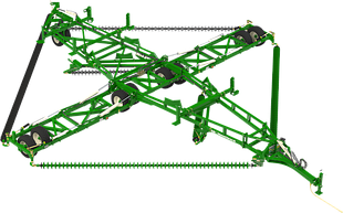 Цепні дискові лущильники VELLY, LEVEL (KELLY, Dalbo)