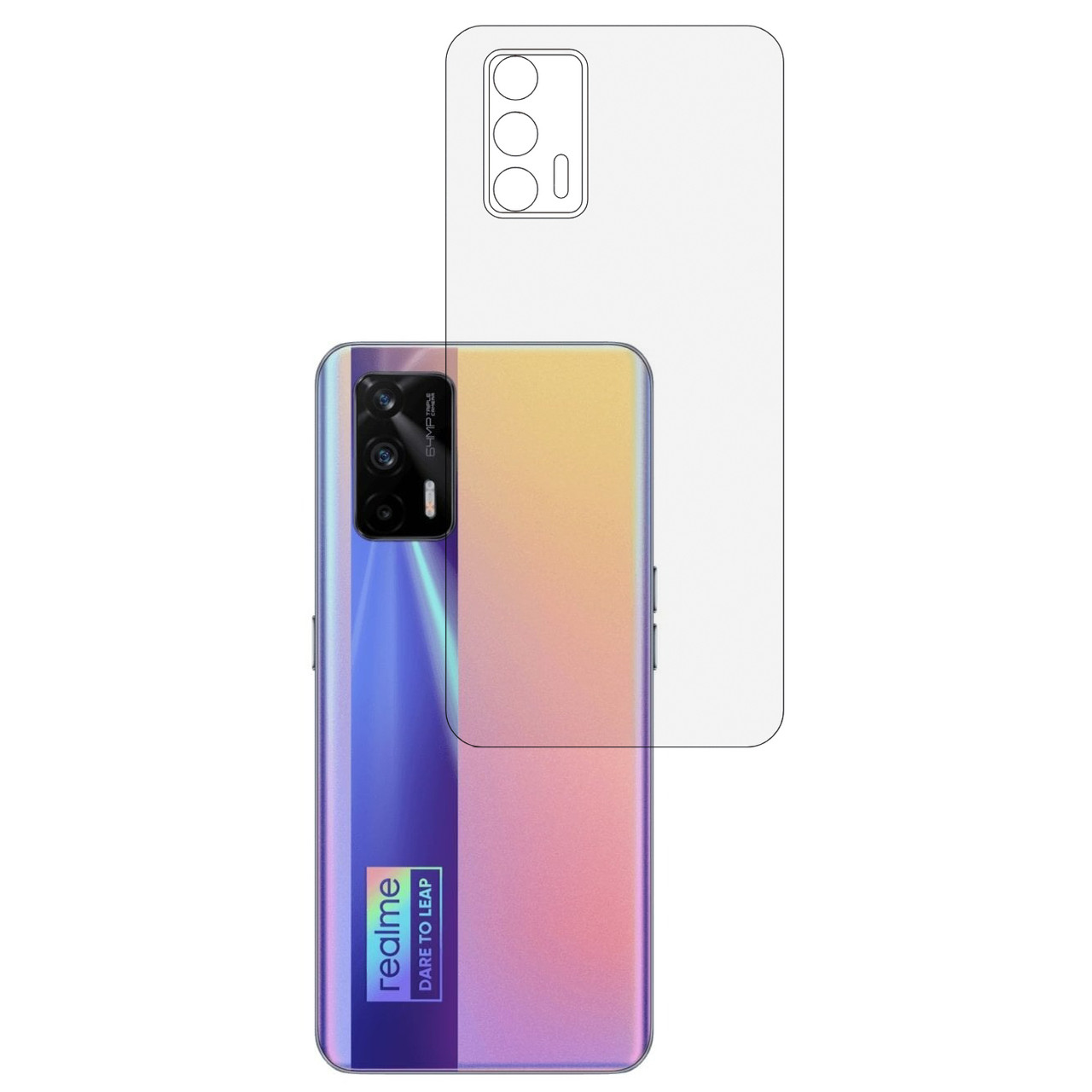 Плівка на задню панель Mietubl HD для Realme X7 Max, фото 1