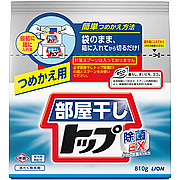 Пральний порошок для сушіння білизни в приміщеннях Lion "Топ" суха білизна, 810 г, запасний блок