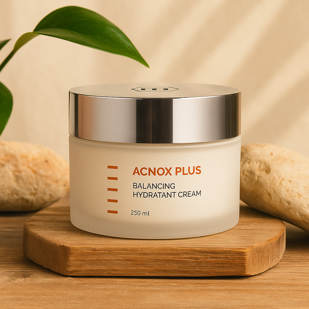Зволожуючий крем для жирної та проблемної шкіри Holy Land Acnox Plus Balancing Hydratant Cream 250ml, фото 1
