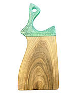 Дошка з епоксидною смолою зеленого кольору