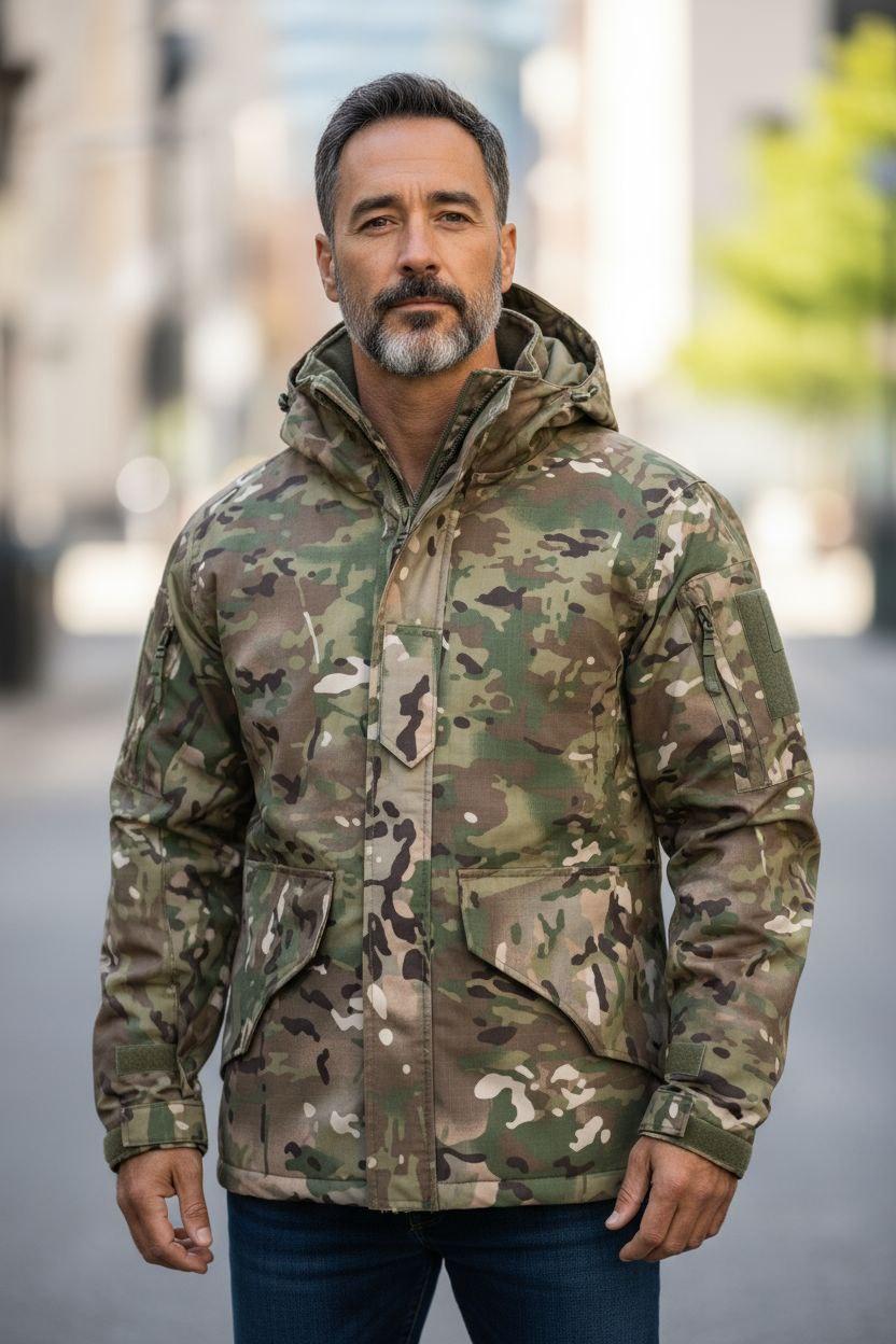 Куртка тактична демісезонна ЗСУ (ріп стоп мультикам на флісі), фото 1