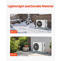 Міні-спліт-кондиціонер VEVOR 9000-36000 BTU, антивібраційні вуличні прокладки 724987