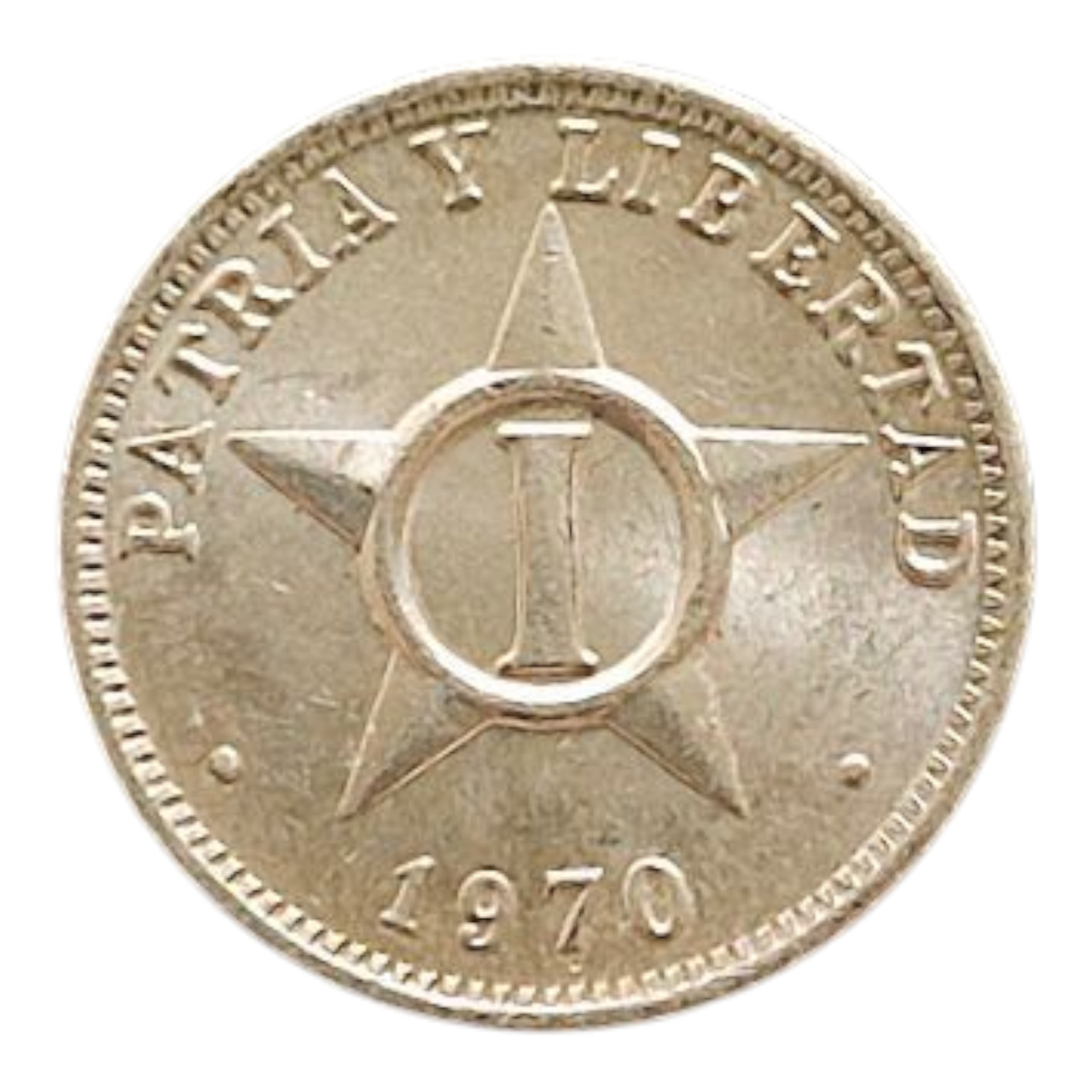 Куба 1 сентаво, 1970, фото 1