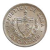 Куба 1 сентаво, 1970, фото 2