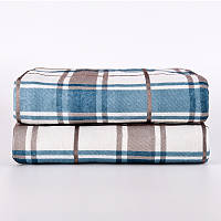 Електроковдра з роз’ємом USB 150х70см односпальна 36В 50Вт (візерунок-клітинка)