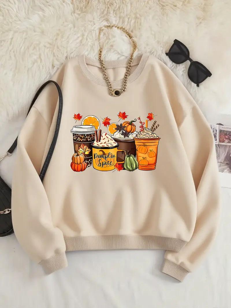 Жіночий стильний світшот з гарним принтом, фото 1