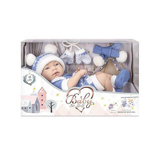 Пупс дитячий знімний одяг, довжина 34 см, м’якотілий