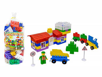 Конструктор блоковий 80 елементів 4001 G-Rich