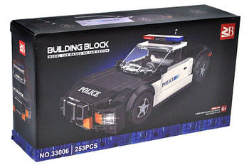 Конструктор "Поліцейська машина" 253 деталі 33006 G-Rich