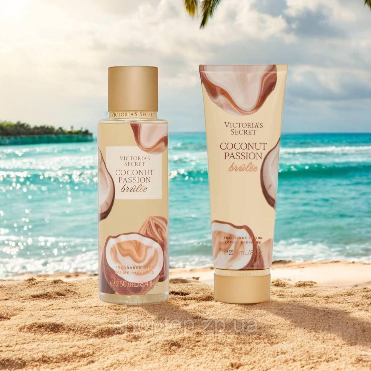 Набір Парфумований Міст 250ml+ Лосьйон 236ml для тіла Victoria’s Secret Coconut Passion Brulee, фото 1