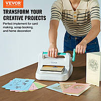 Ручна машина для діркопробивання та тиснення VEVOR 160 мм unsthandwerk Скрапбукінг 723892