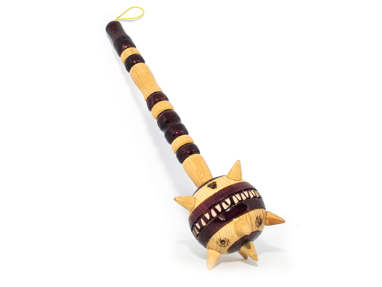 Сувенірна дерев'яна булава велика