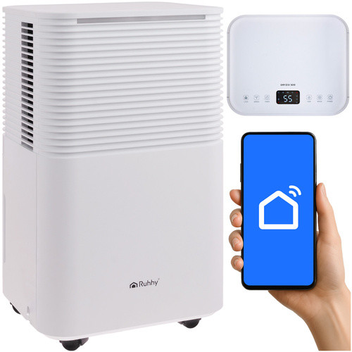 Осушувач повітря RUHHY DRYZIX 12 л/24 год WiFi, фото 1