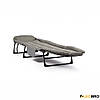 Розкладне ліжко (розкладачка) із вбудованим матрацом LEOBRO Grey (LB-FB-M1-GRY) для дому кемпінгу офісу, фото 2